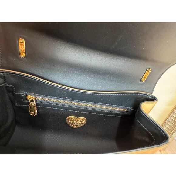 Dolce & Gabbana Gold Small Devotion Shoulder Bag EUC - Picture 7 of 8